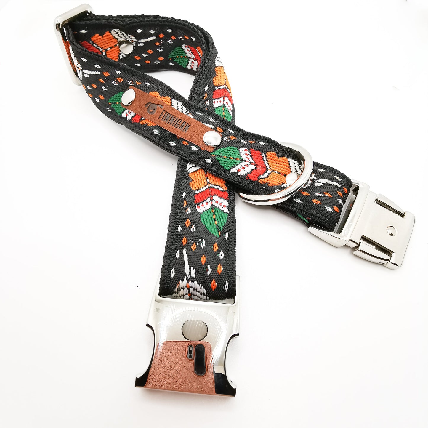 Regal Paws Cotton Collar for Majestic Mutts - Bespoke Dog Collar for Large Breed Dogs